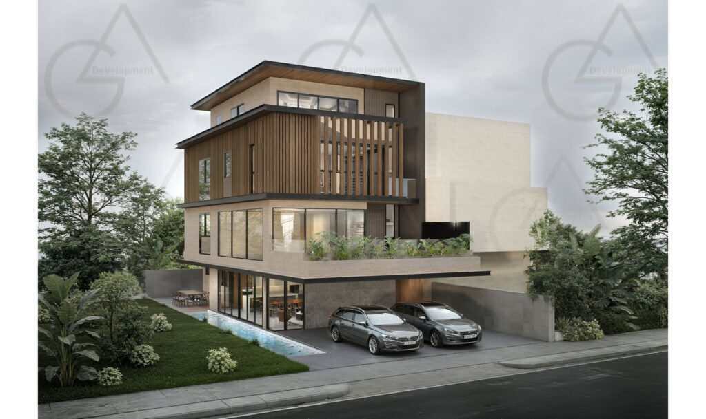 Brand New 2.5+M Storey Semi-D @ Serangoon Garden