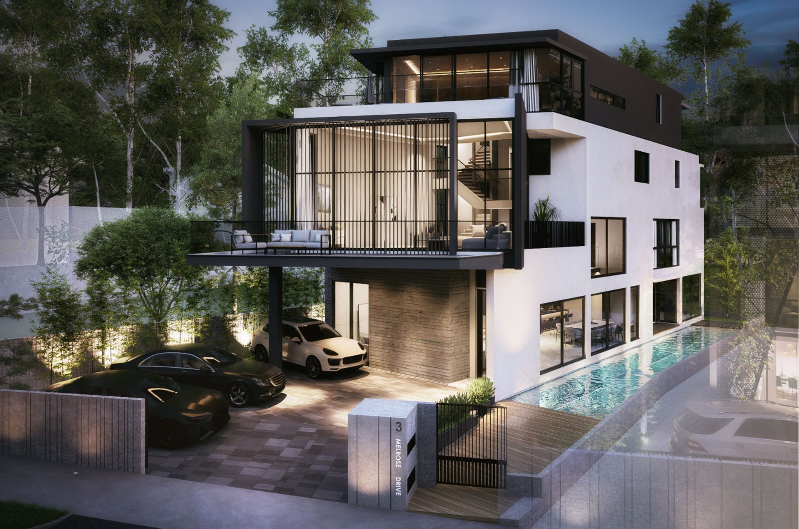 Brand New 2.5 + M Storey Detached @ Melrose Drive