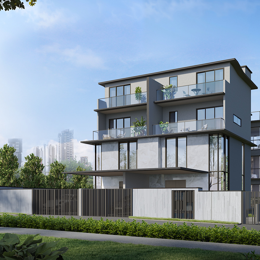 Brand New 3.5+M+B Storey Semi-D @ Chancery Hill Road