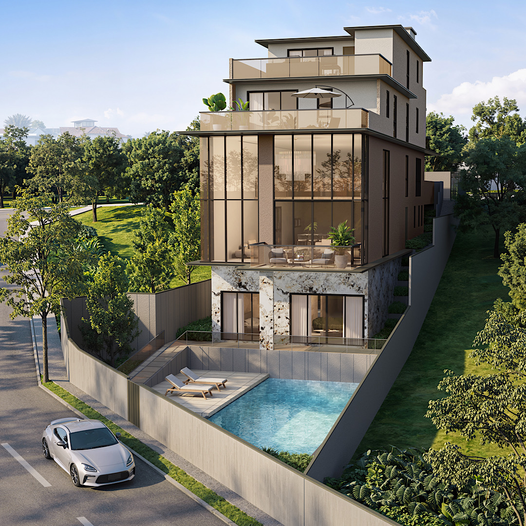 Brand New 3.5+M+B Storey Detached @ Chancery Hill Road