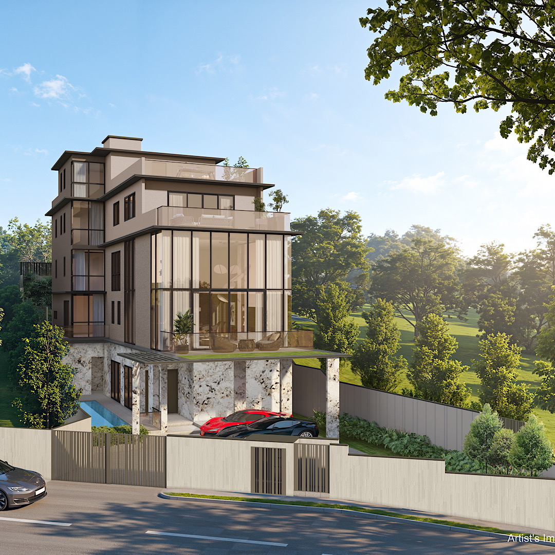 Brand New 3.5+M+B Storey Detached @ Chancery Hill Road